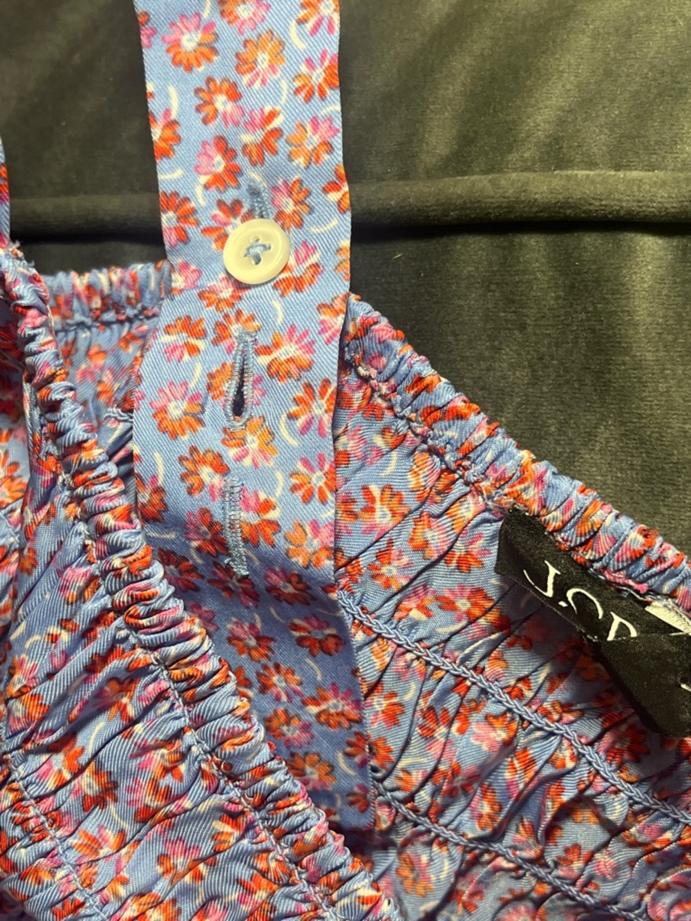 NWT J. Crew Floral Smocked Maxi Dress - Picture 5 of 8